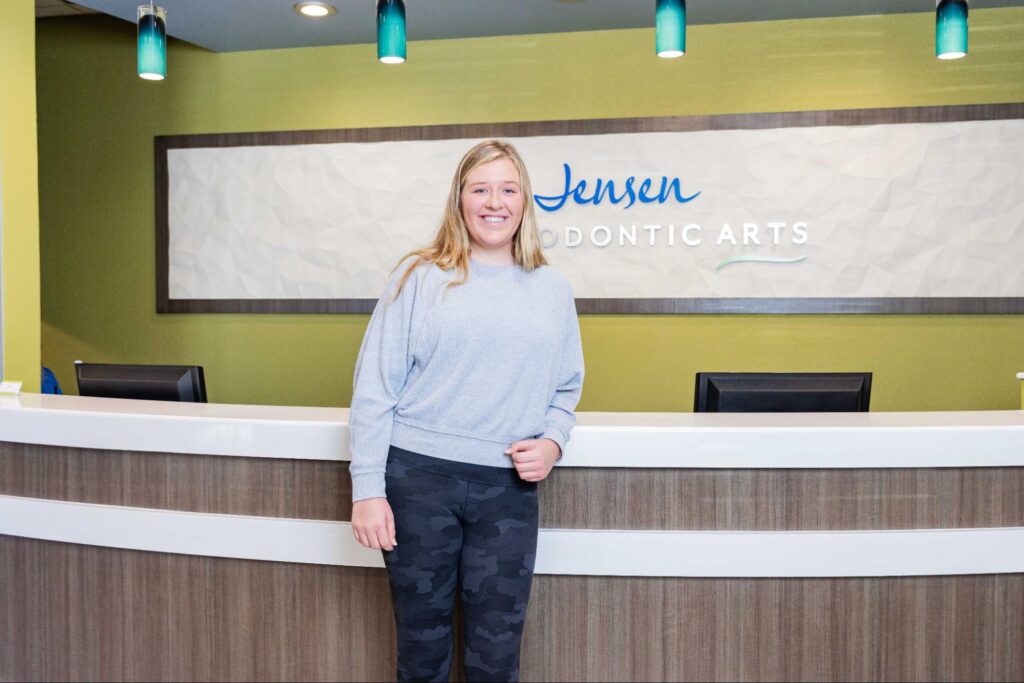 Patient happy with their Frisco Braces