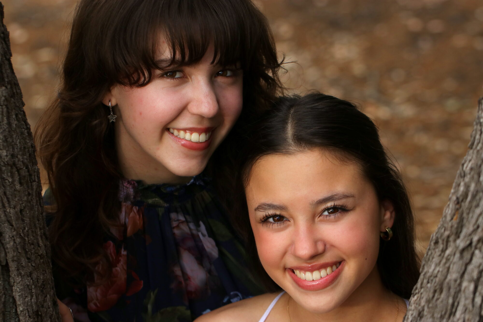 clear-aligners-patient-smile-mckinney two smiling patients showing healthy teeth after clear aligners orthodontic treatment
